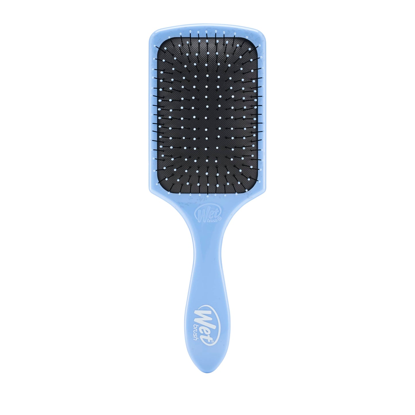 Wet Brush Paddle Detangler Hair Brush, Sky, Ultra-Soft IntelliFlex Bristles with AquaVent Design, Great For Treatment & Mask Application, Women, Men