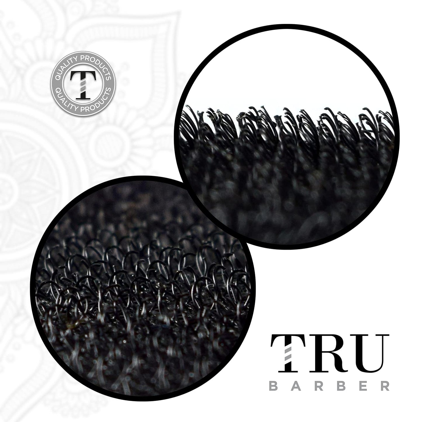 TRU BARBER Hair Grippers® for Men and Women 2pcs - Salon and Barber, Hair Clips for Styling, Sectioning, Cutting and Coloring, Nonslip Grips, Hair