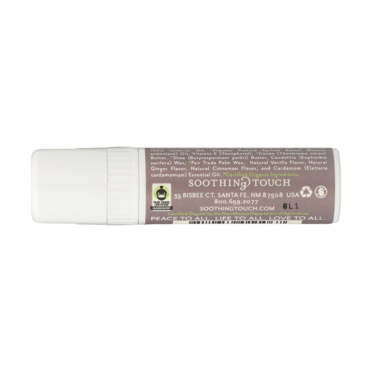 Soothing Touch Lip Balm - Vegan Vanilla Chai - Case of 12-0.25 oz Beauty and Personal Care Soothing Touch