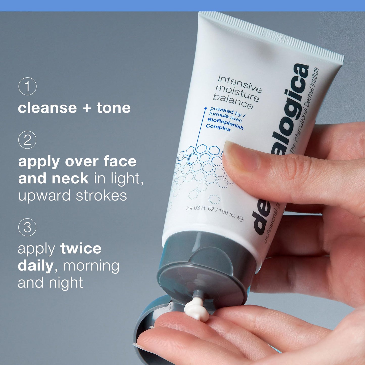 Dermalogica Intensive Moisture Balance (3.4 Fl Oz) Face Moisturizer with Hyaluronic Acid - Restores Balance to Dry, Depleted Skin for Optimal Barrier