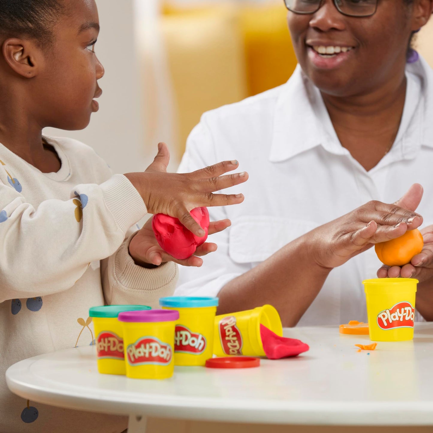 Play-Doh Fun Tub Set with 19 Accessories & Storage Container, Arts & Crafts Preschool Toy, Ages 3+ (Amazon Exclusive)