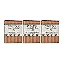 Indigo Wild Zum Goat's Milk Soap Bar - Bar Soap for Hands & Body Made with Essential Oils - 3 oz - Frankincense & Myrrh (3 Pack)