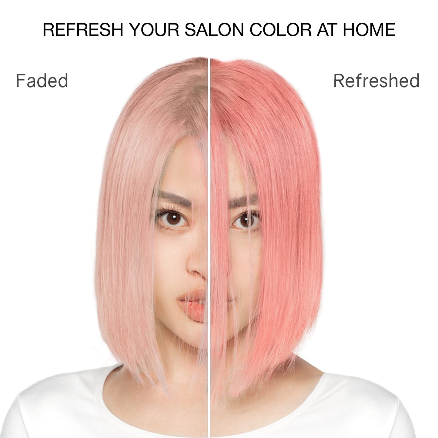 Celeb Luxury Viral Duo Color Depositing Colorwash Shampoo & Conditioner Set + Bondfix Bond Rebuilder, Semi Permanent Hair Color, Vegan Hair Dye, Rose