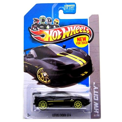 Lotus Evora GT4 '13 Hot Wheels 10/250 (Black) Vehicle