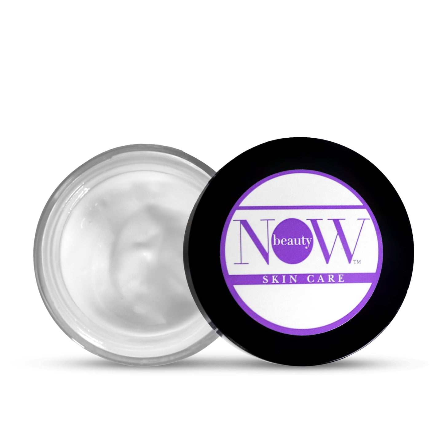 NOW Beauty Polyglutamic Plus Hyaluronic Acid Night Cream - Deeply Hydrating Moisturizer - Overnight Anti-Aging Cream for Face - Vegan - Sulfate