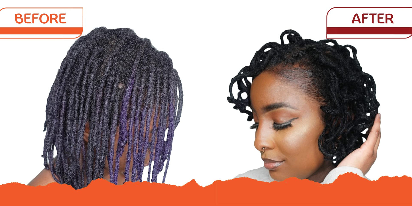 Made For Locs Retwisting Firm Hold Styling Pomade | Gel | 4 oz (Pomegranate)