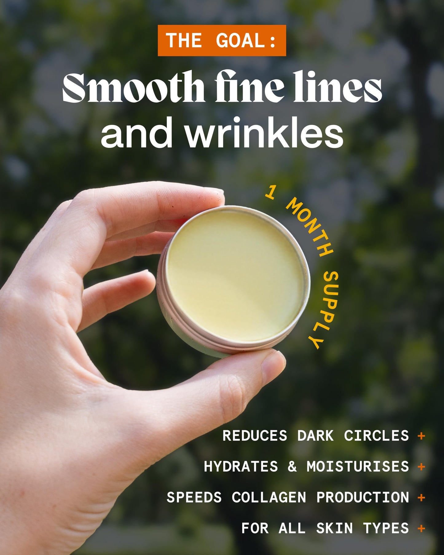 Norse Organics Wrinkle & Dark Circle Warrior Balm | Arctic Herbs & Beeswax Eye Face Cream | Arnica Thistle Sea Buckthorn | Natural Formula for All