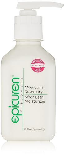 epicuren DISCOVERY Moroccan Rosemary After Bath Body Moisturizer, 16 Fl Oz