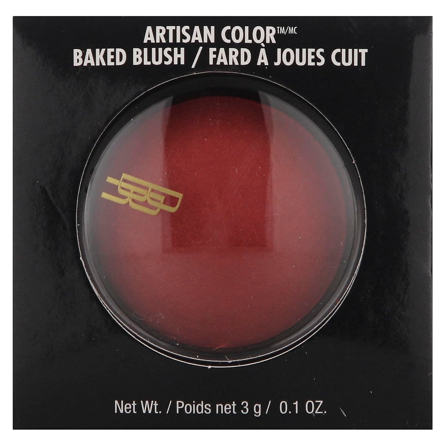 Black Radiance Artisan Color Baked Blush, Warm Berry 0.10 oz (Pack of 4)