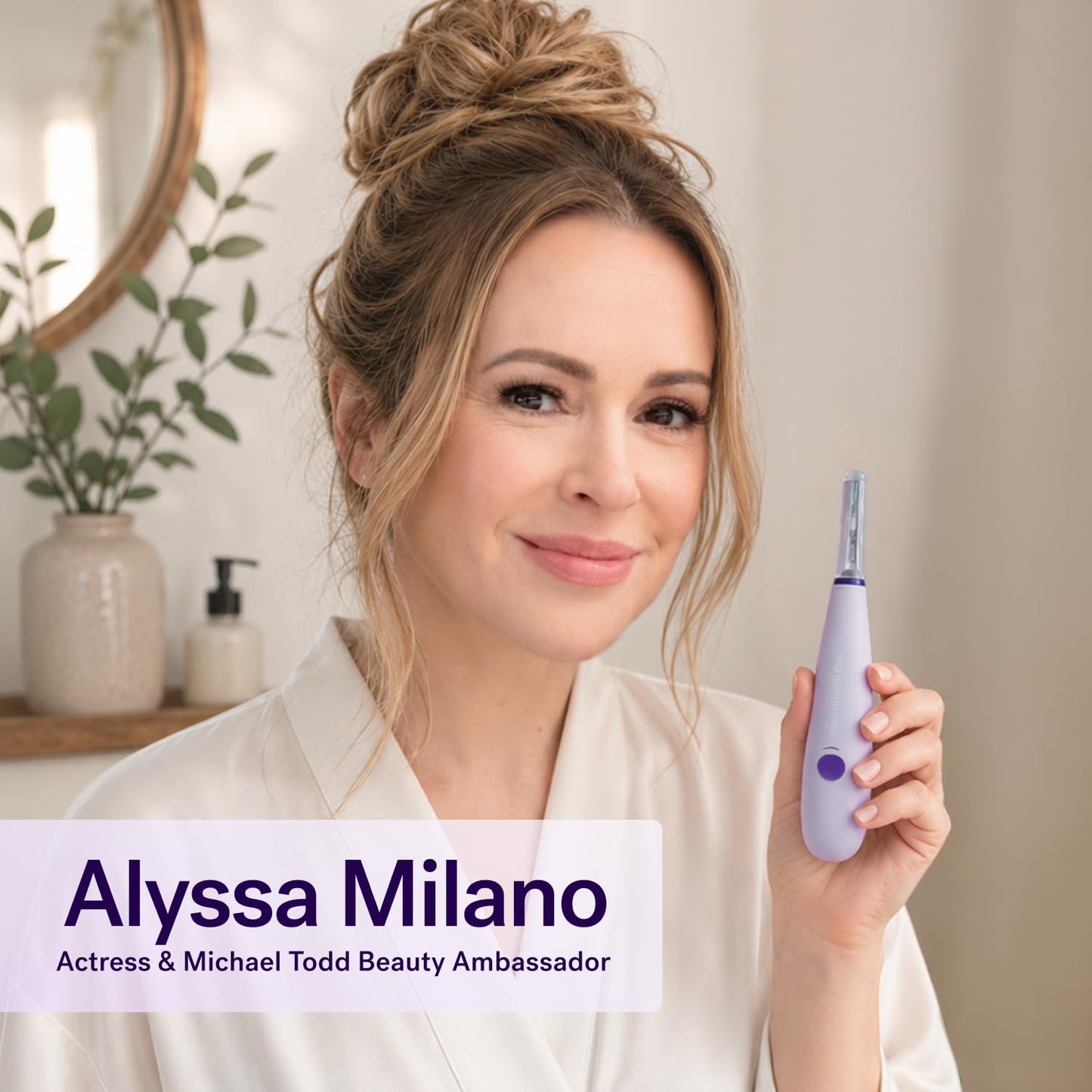 Michael Todd Beauty Sonicsmooth Pro+ Dermaplane Razor for Women Face + Eyebrow Trimmer Dermaplaning System w/LED Light Peach Fuzz Remover -16 Beauty and Personal Care MICHAEL TODD