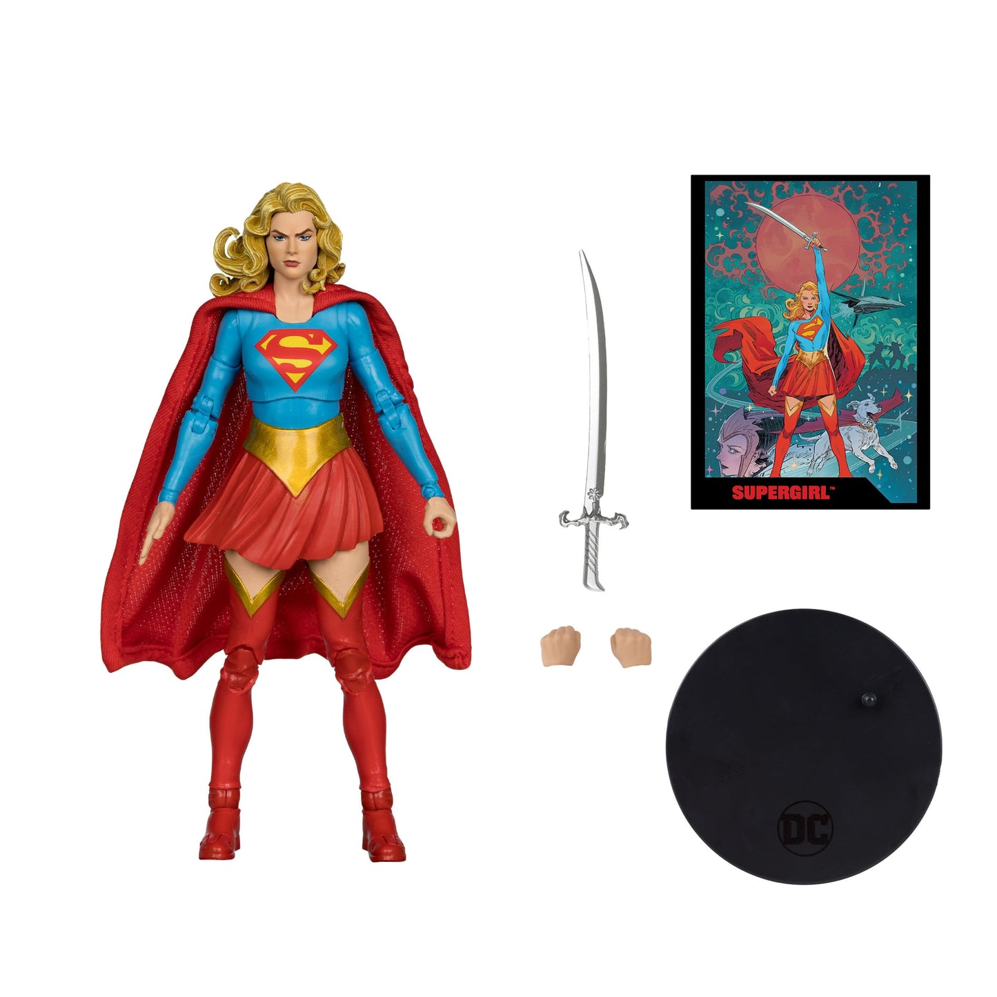 McFarlane Toys - DC Direct Page Punchers Supergirl (Supergirl: Woman of Tomorrow) 7in Figure with Comic