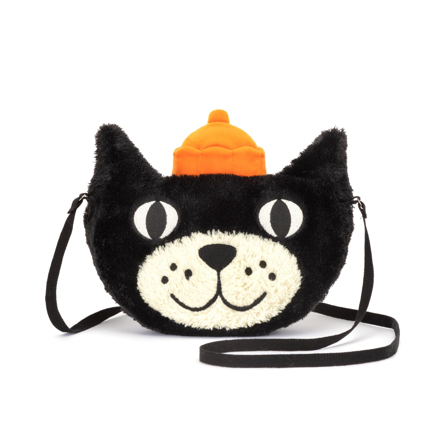 Jellycat Jack Cat Plush Bag, 9 inches - Crossbody & Shoulder Purse - Fun & Unique Handbag