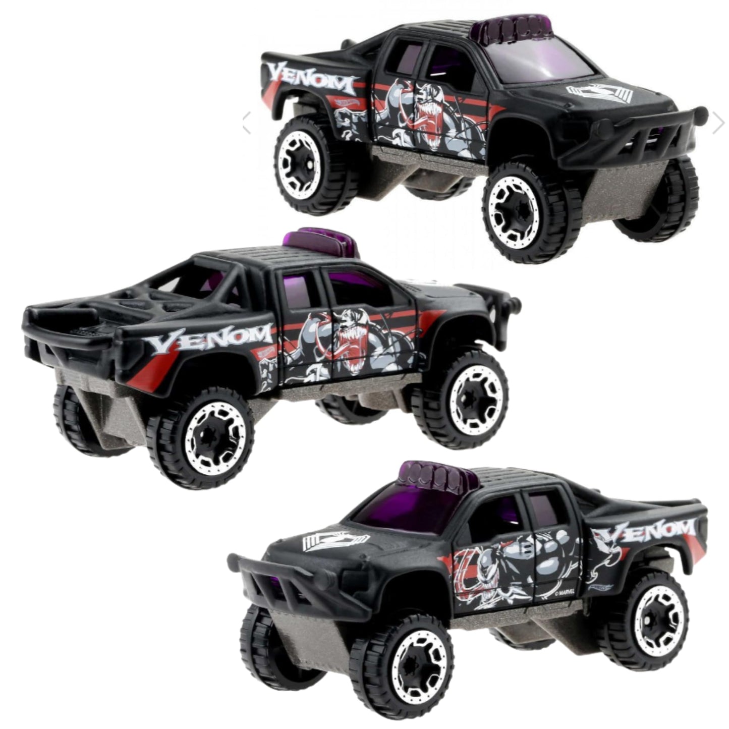 Hot Wheels Marvel Spider-Man (2/5 Venom Sandblaster)