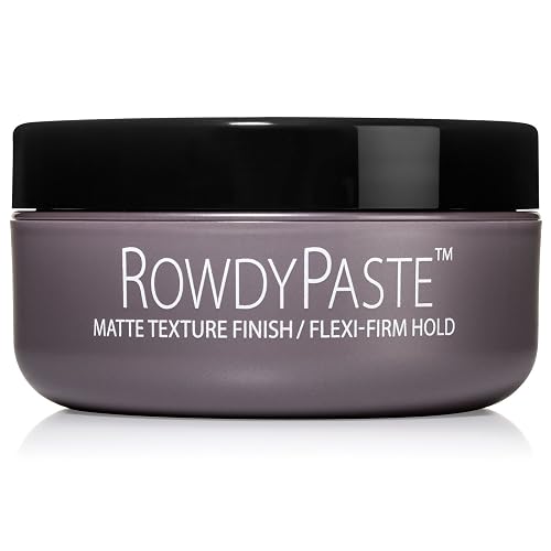 SUDZZFX RowdyPaste Smoothing Cream - Strong Hold Texturizer - Styling for Men & Women - Matte Finish - 2 oz