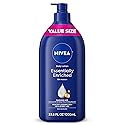 NIVEA Essentially Enriched Body Lotion for Very Dry Skin with Hyaluronic Acid, Almond Oil and Deep Nourishing Serum, 72-Hour Body Moisturizer, 33.8 Fl