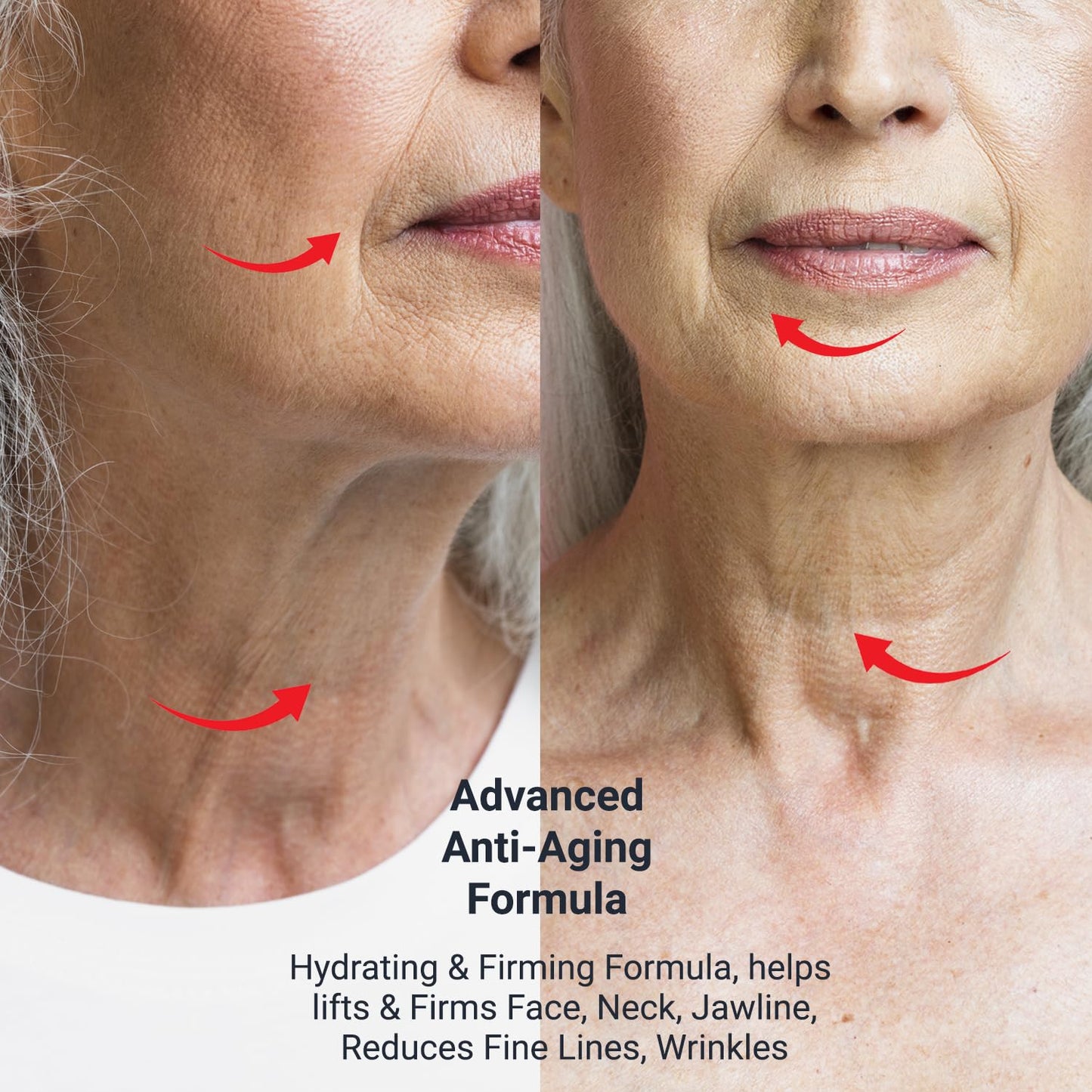 UOG Super Vitamin C Face Serum - Anti-Aging, Hydrating & Firming Formula, Lifts & Firms Face, Neck, Jawline, Reduces Dark Spots, Age Spots, Fine