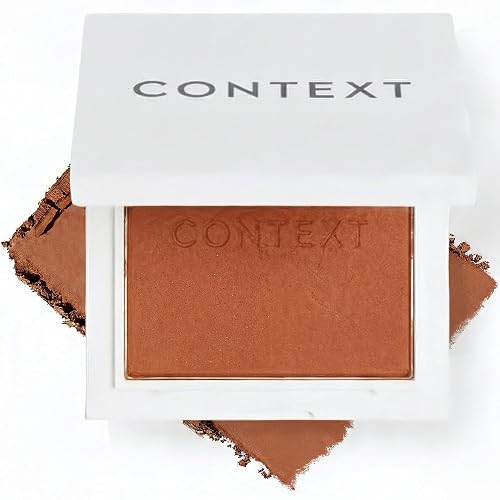 Context Skin Matte Bronzer Powder for Face - Vegan & Cruelty Free Bronzer Makeup, Long Lasting Buildable Coverage & Sun Kissed Matte Finish, Blendable