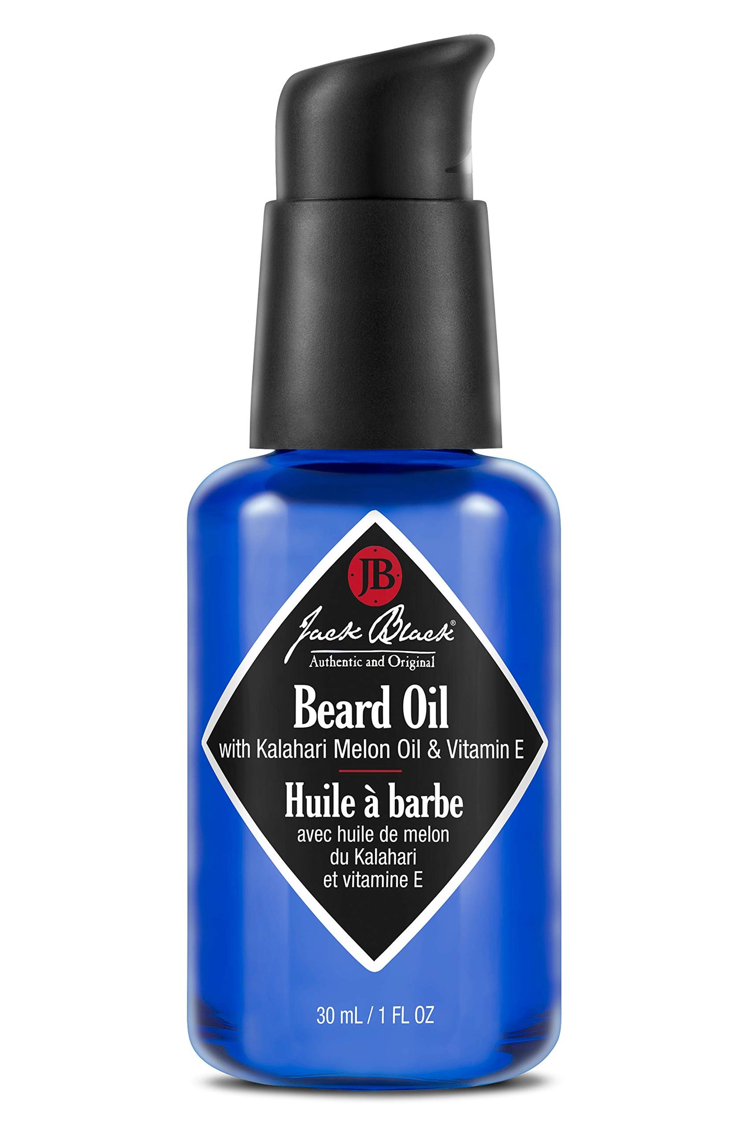 Jack Black Beard Oil for Men - Mens Beard Oil, Leave In Beard Conditioner for Men, Beard Softener for Men, Mens Beard Care Products, Mustache Oil