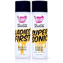 The Doux LADIES FIRST Honey Shampoo and SUPERSONIC Honey Condish - Hydrating Curl Shampoo and Conditioner Bundle - Leave In Conditioner