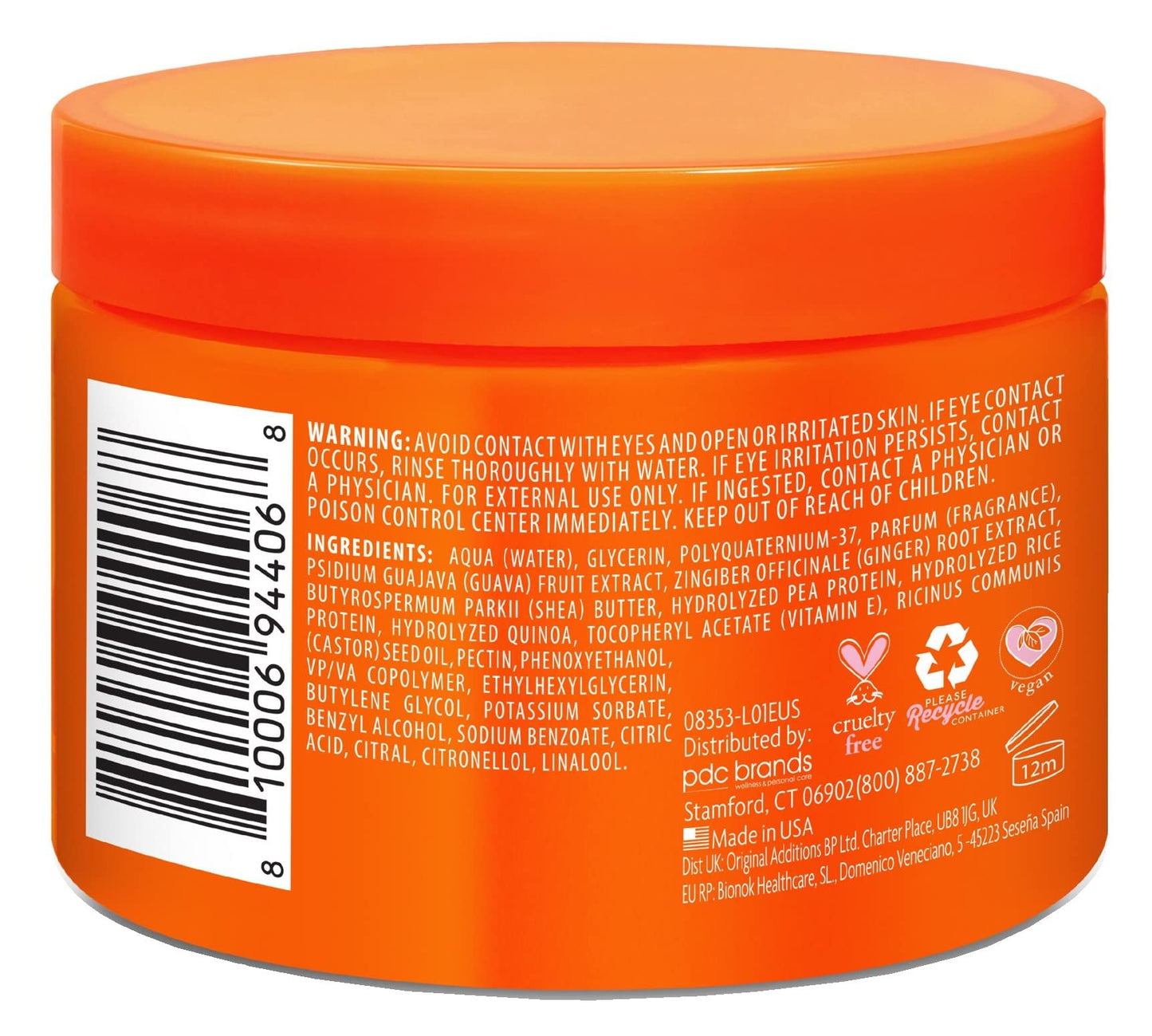 Cantu Guava Style & Strengthen, Cream Gel, 12 oz (340 g)