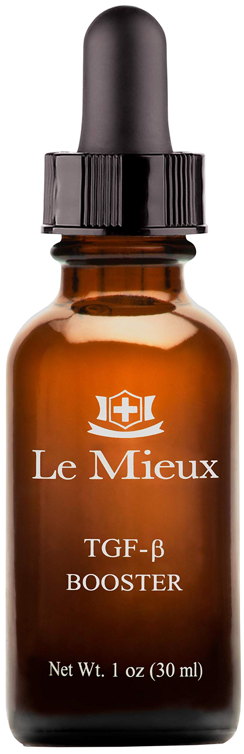 Le Mieux TGF-B Booster - Anti Aging Triple Growth Factor Facial Serum with Hyaluronic Acid & Peptides, Hydrating Face Serum with No Parabens (1 oz