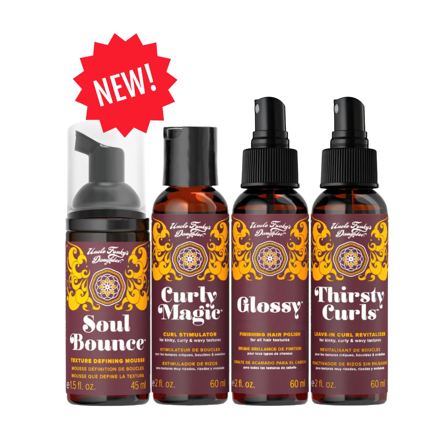 Uncle Funky's Daughter On The Go Styling Travel Kit