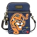 CHALA Crossbody Cell Phone Purse- Women's Wristlet Handbags Multicolor (Tiger)