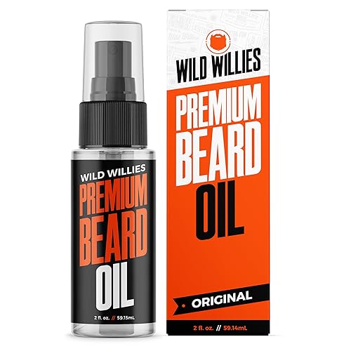 Wild Willies Beard Oil for Men - Natural ingredients Promote Deep Conditioning - Removes Itch & Dandruff - Deep Softening Treatment - Best Beard Oil