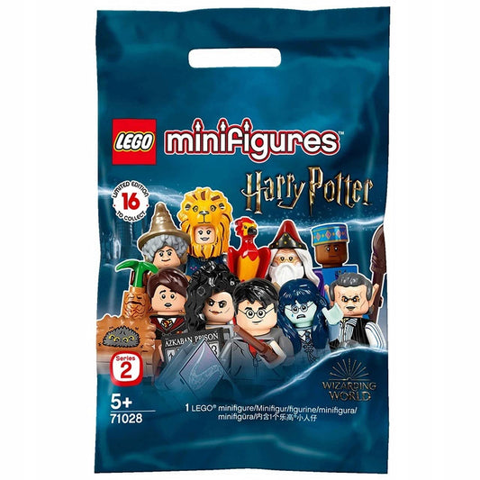 LEGO Harry Potter Minifigures Series 2 (71028) – Collectible Set with Harry, Hermione & Ron, 1 of 16, Gift for Kids & Fans