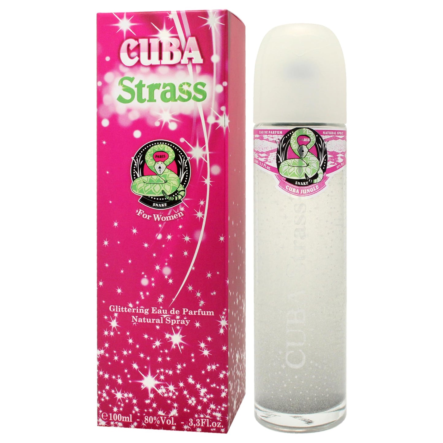 Cuba Cuba Strass Snake Women 3.3 oz EDP Spray
