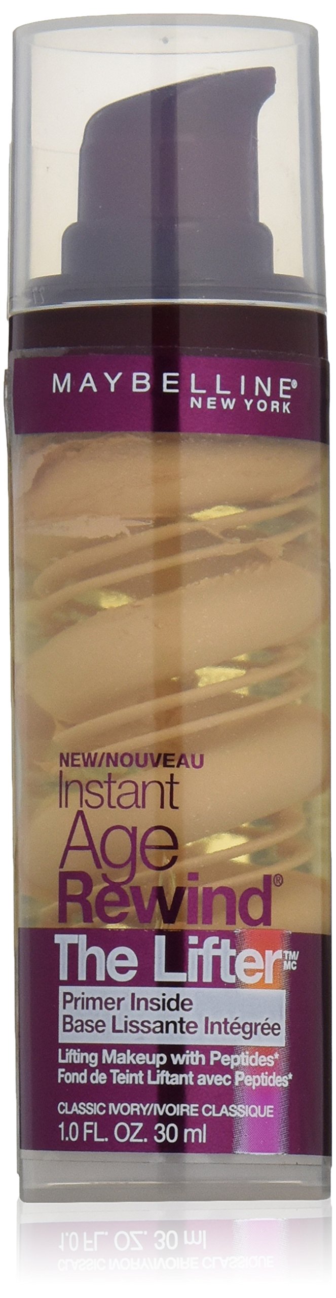 Maybelline New York Instant Age Rewind The Lifter Makeup, Classic Ivory, 1 Fluid Ounce