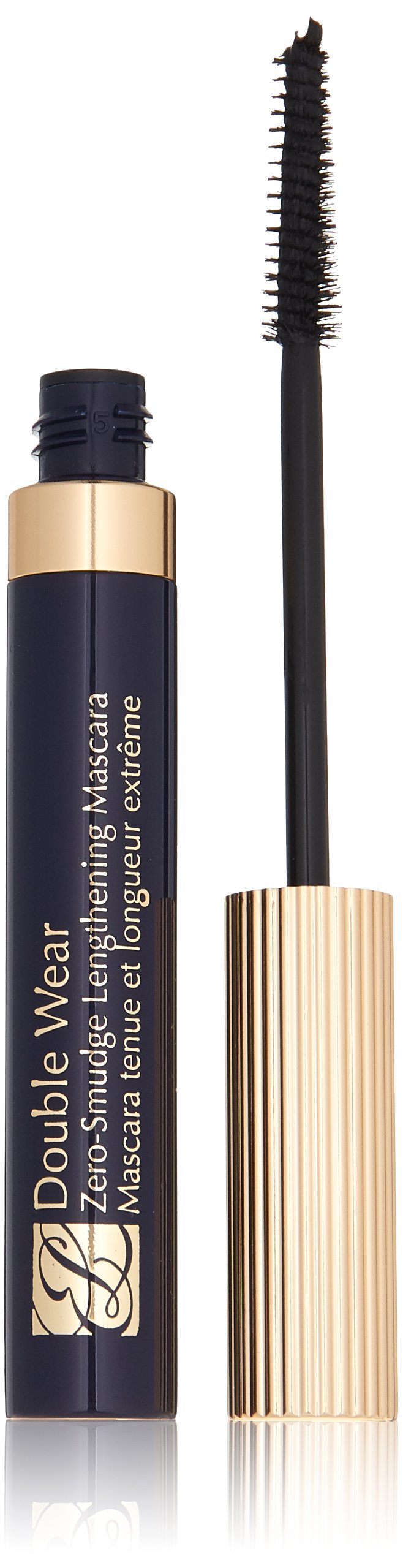 Estee Lauder | Double Wear | Zero-Smudge Lenghtening Mascra | 15 Hour Wear |-Fragrance Free | Ophthalmologist Tested , black , 0.22 oz
