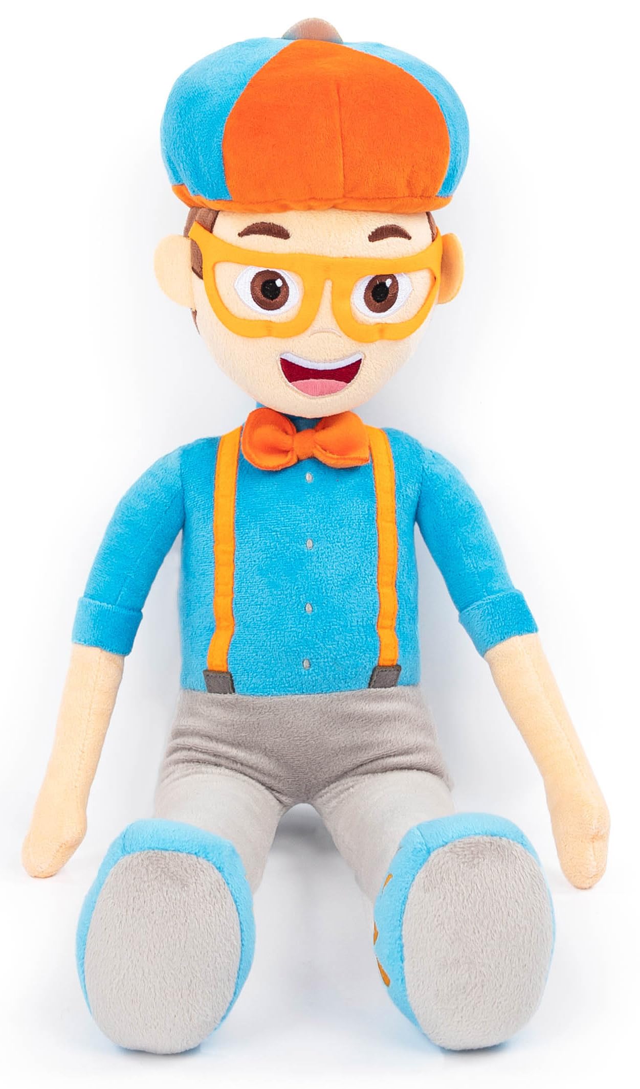 Jay Franco Blippi Plush Pillow Buddy - Super Soft Kids Character Pillow - Polyester Microfiber, 24 Inches