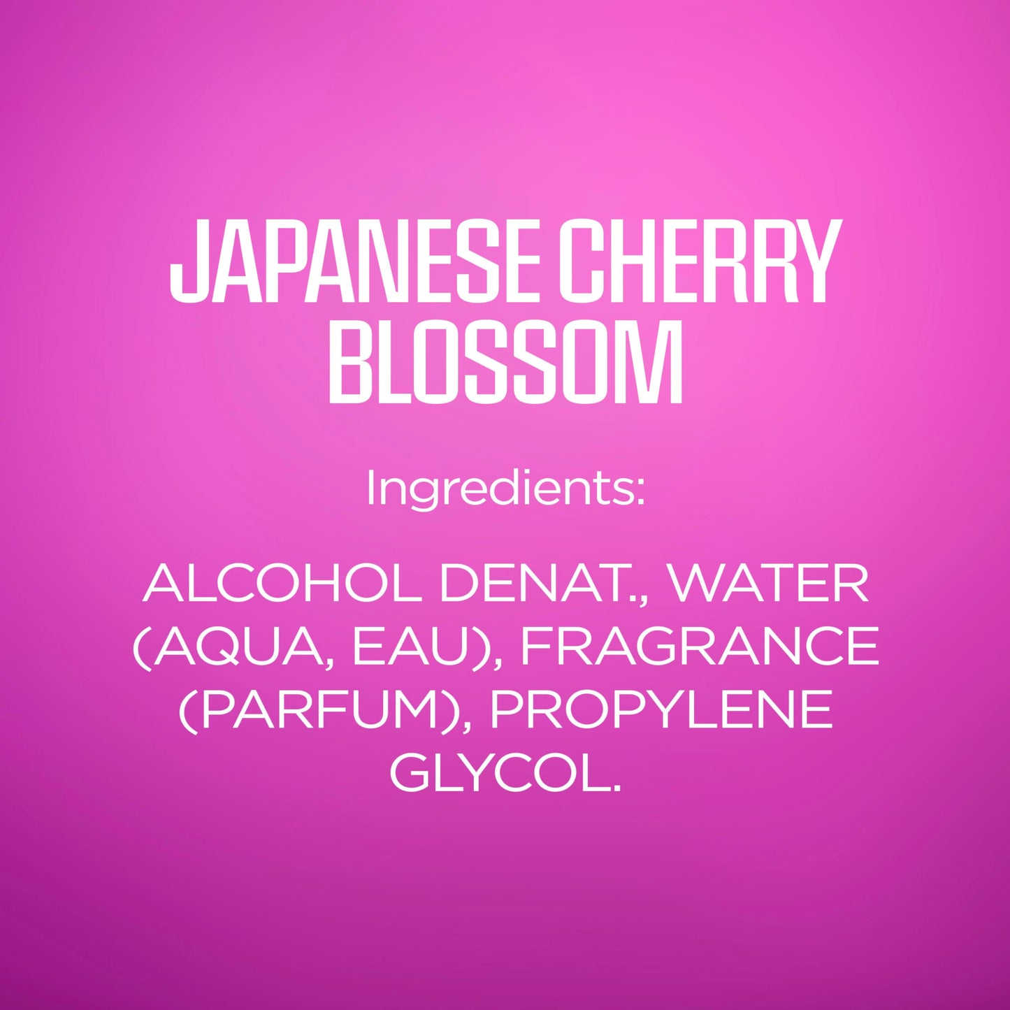 Body Fantasies Signature Fragrance Body Spray, Japanese Cherry Blossom, 8 fl oz (Pack of 2)
