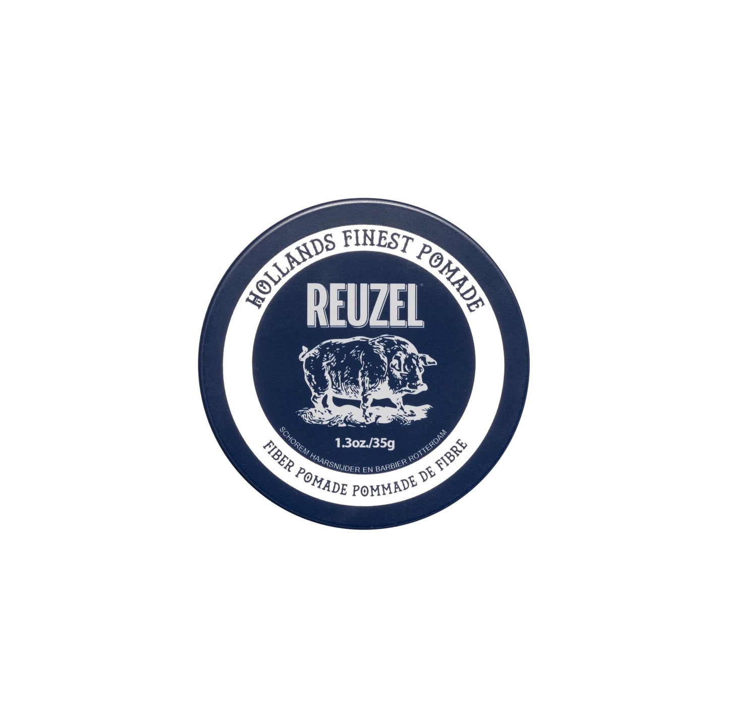 REUZEL Fiber Pomade, Firm and Pliable All Day Hold, Water Soluble Styling, Low Shine and Flake Free, Easy To Wash Out, For All Hair Types