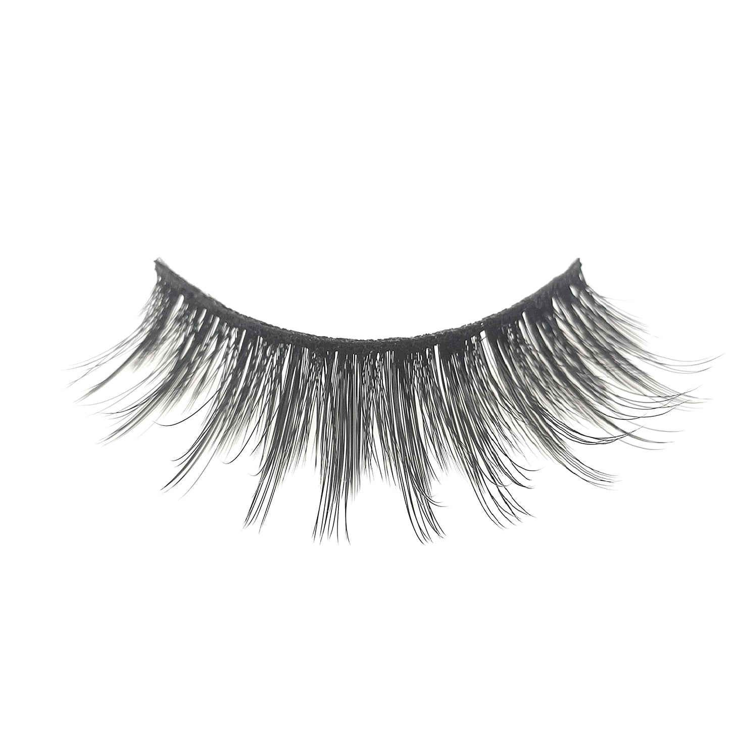 Siren Call (formally UWU) - Reusable 15 Wears, Fluffy Looking Vegan False Lashes, Handmade from Korean Silk. Lightweight Cruelty Free Eyelash
