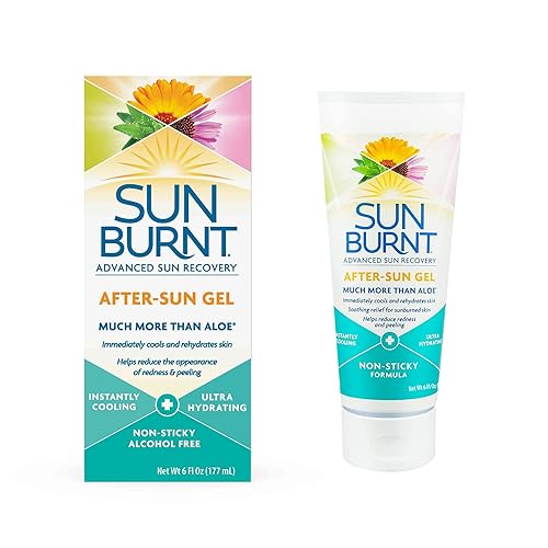 EMCW9 Ultra Hydrating Aloe Vera Gel by Sunburnt 6 Ounce,Clear,SUNB21006