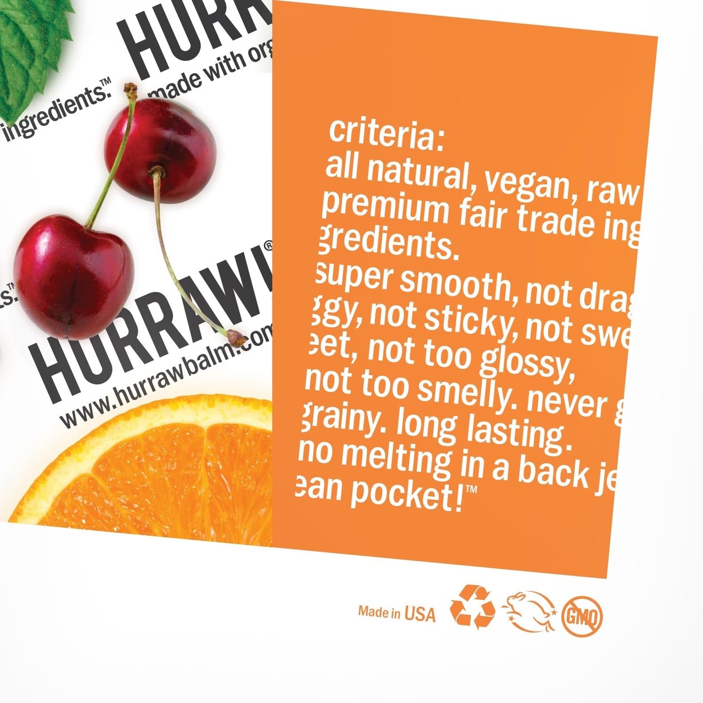 Hurraw! Grapefruit, Ginger, Eucalyptus (Kapha) Lip Balm, 3 Pack: Organic, Certified Vegan, Cruelty and Gluten Free. Non-GMO, 100% Natural Ingredients.