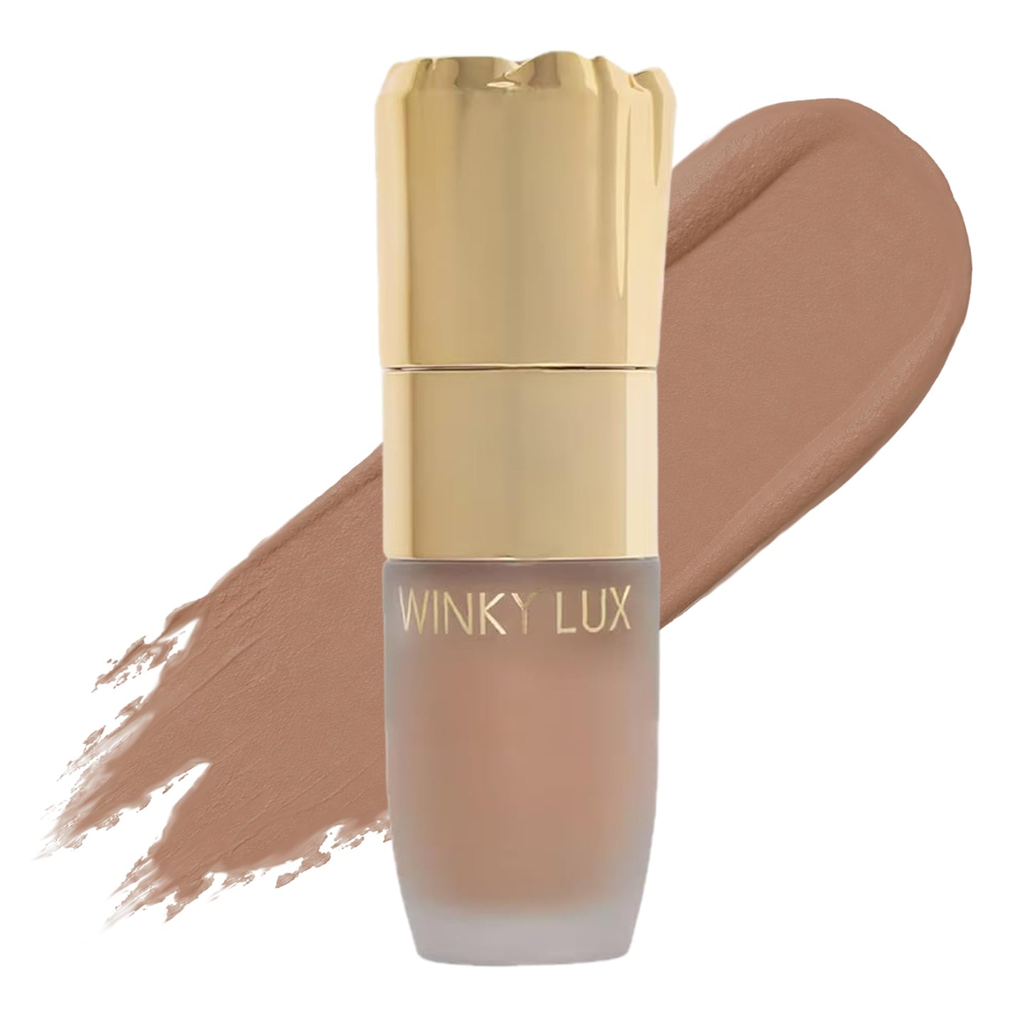 Winky Lux Cheeky Rose Liquid Sculpt - High Pigment Weightless Liquid Bronzer & Contour, Effortlessly Blendable, Lightweight Velvet Finish, Long