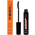 Elizabeth Mott Black Lengthening Mascara - Smudge-Proof, Water-Resistant, No Clump or Flake, Volumizing, Curling & Lash-Extending Fiber Formula