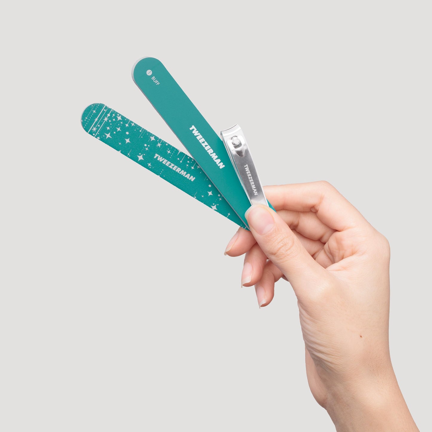 Tweezerman Majestic Turquoise Manicure Set