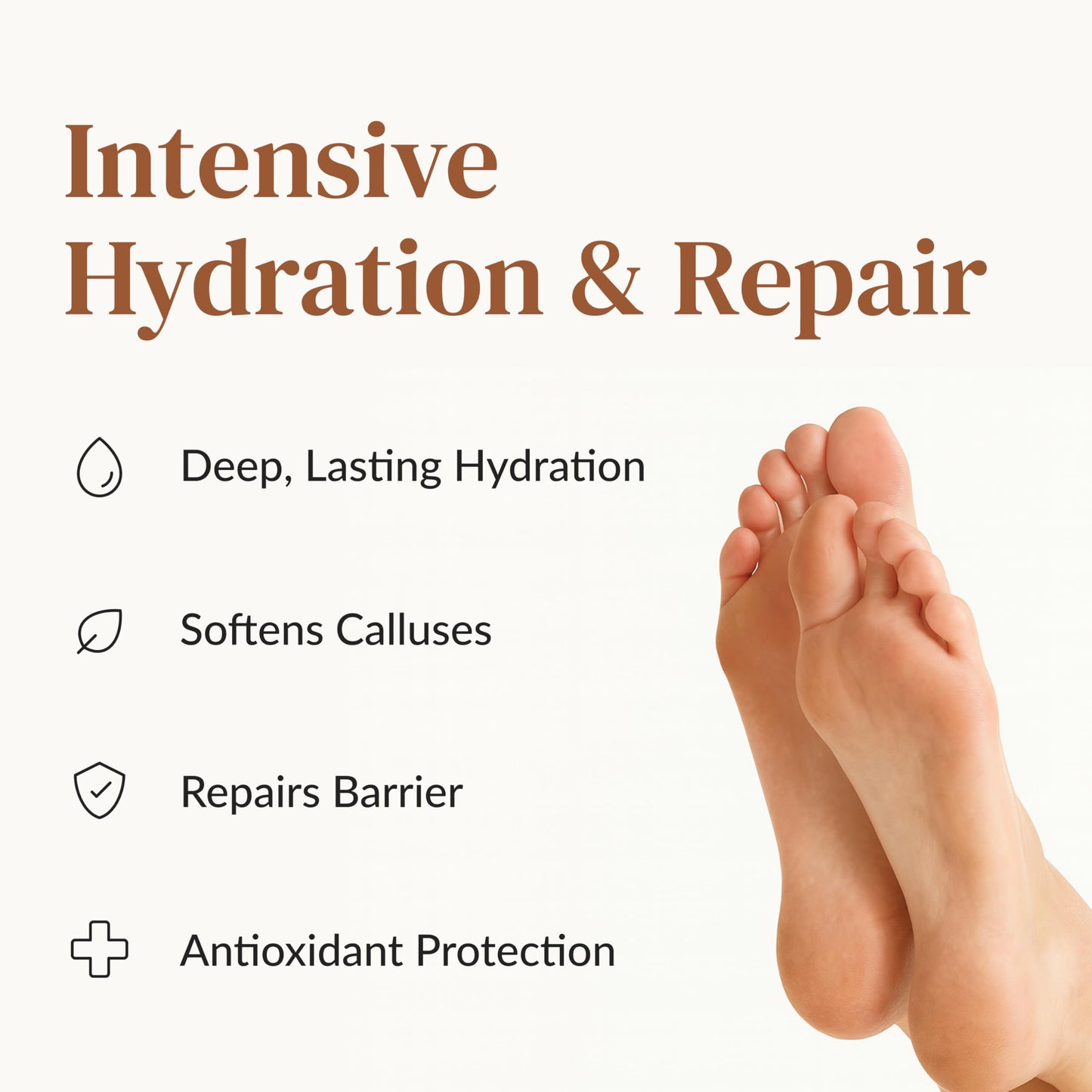 Epielle Hydrating Foot Mask 6 Pairs, Relieve and Soften with Shea Butter & Jojoba Oil, Deep Moisturizing Socks for Dry, Cracked Feet, Self Care Gifts Beauty and Personal Care Epielle