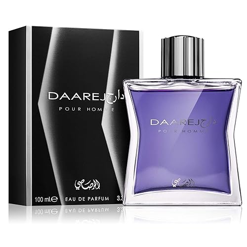 RASASI Dareej For Men Eau De Parfum Spray - 100ML (3.4 Oz) Long Lasting Arabian Perfume - Bold & Premium Fragrance for Special Occasions & Daily Wear