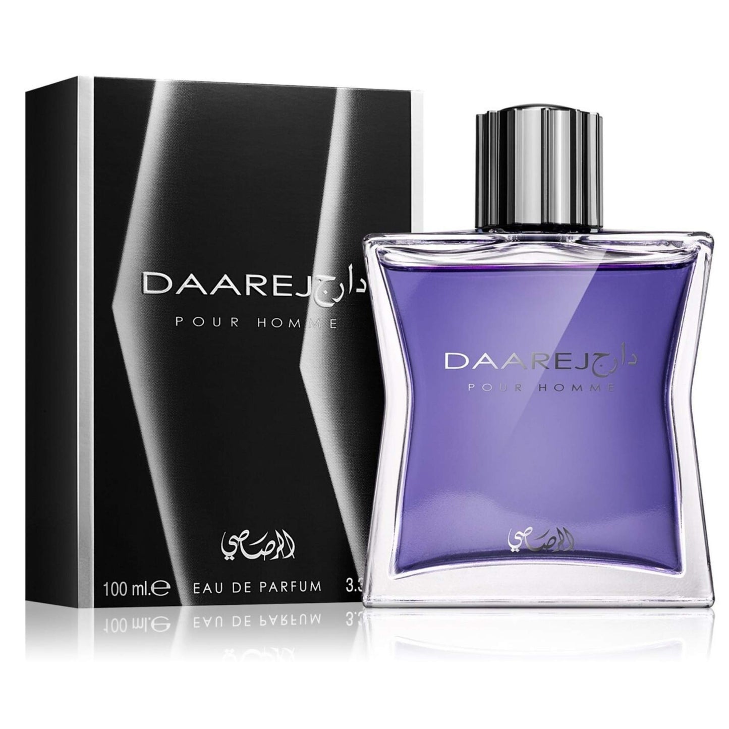RASASI Dareej For Men Eau De Parfum Spray - 100ML (3.4 Oz) Long Lasting Arabian Perfume - Bold & Premium Fragrance for Special Occasions & Daily Wear