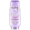L'Oreal Paris Elvive Hyaluron Plump Hydrating Conditioner for Dehydrated, Dry Hair Infused with Hyaluronic Acid Care Complex, Paraben-Free, 12.6 Fl Oz