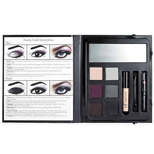 e.l.f. Beauty Book, Smoky, 0.5 Ounce