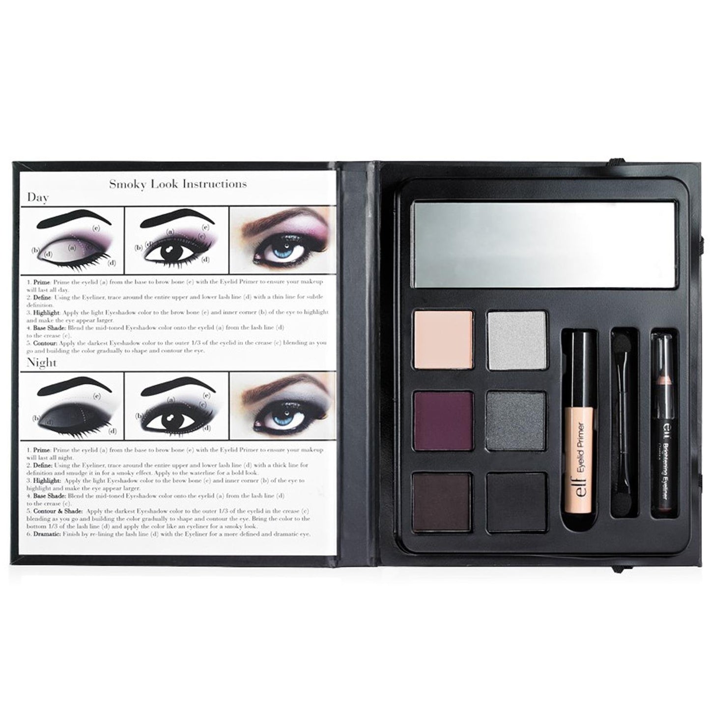 e.l.f. Beauty Book, Smoky, 0.5 Ounce
