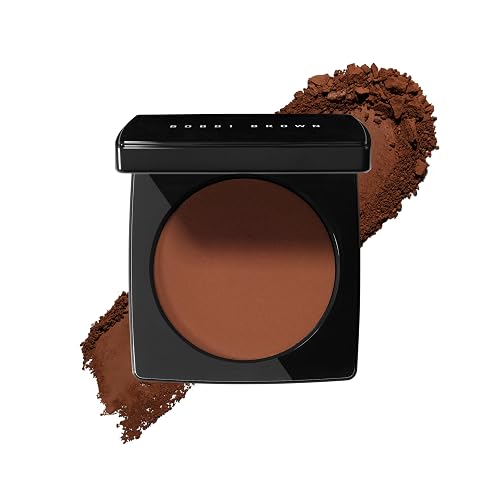 Bobbi Brown Bronzing Powder | Skin-Warming Matte Bronzer Powder for Natural-Looking Warmth, 0.32 Ounce, Golden Deep