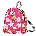 Sophia's 18" Doll Flower Print Nylon Backpack with Zipper and Front Pocket