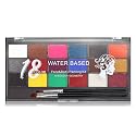 18 Colors Bruise Wheel for Special Effects,Halloween Face Body Paint SFX Makeup,Light Green Witch Zombie Gamora Face Body Paint Oil Based Cosplay